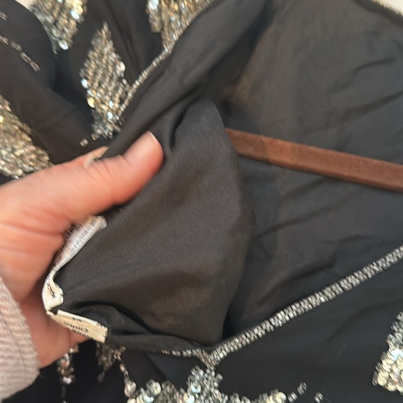 Vintage Oleg Cassini Silk Blouse, Size M - Picture 8 of 8